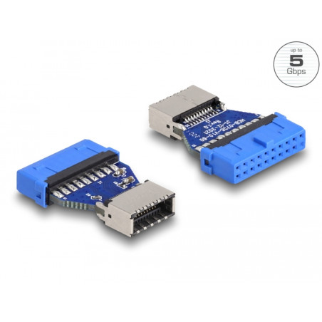 Delock USB 5 Gbps Adapter Pfostenbuchse zu intern Typ-E Key A Buchse
