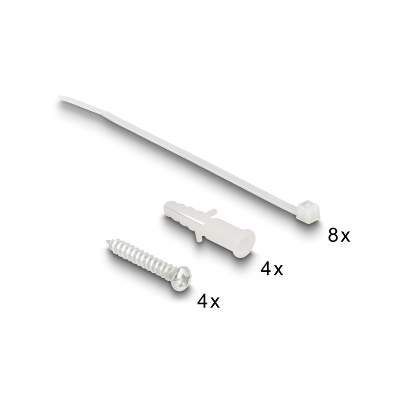 Delock Konsolidierungspunkt-Box 4 Port für Keystone Module