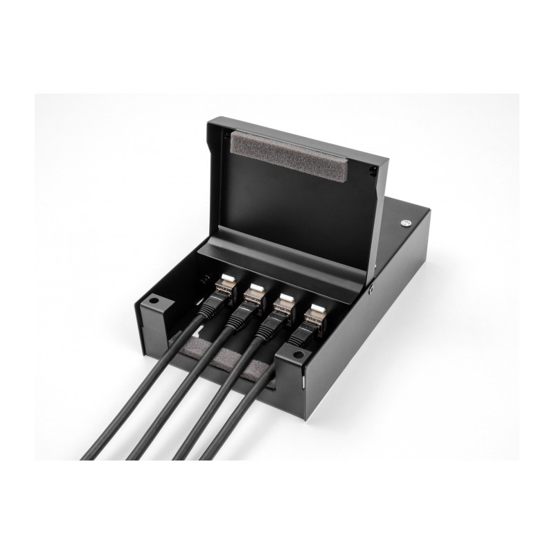 Delock Konsolidierungspunkt-Box 4 Port für Keystone Module