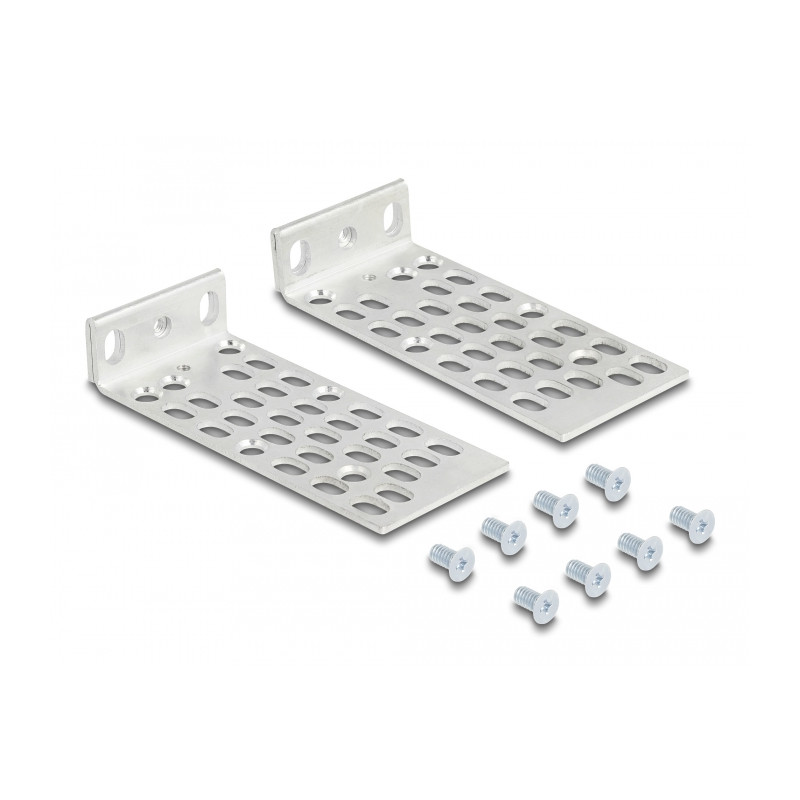 Delock Universelles Rack Montage Set 2 Stück