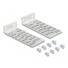 Delock Universelles Rack Montage Set 2 Stück