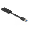 Delock USB Typ-A Netzwerk Adapter Gigabit LAN 1 x RJ45 slim ASIX