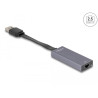 Delock USB Typ-A Netzwerk Adapter 2,5 Gigabit LAN 1 x RJ45 slim