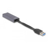Delock USB Typ-A Netzwerk Adapter 2,5 Gigabit LAN 1 x RJ45 slim