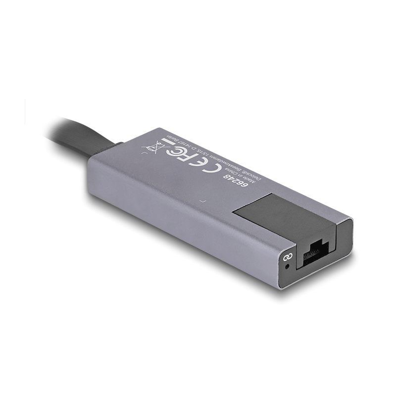 Delock USB Type-C™ Netzwerk Adapter 2,5 Gigabit LAN 1 x RJ45 slim