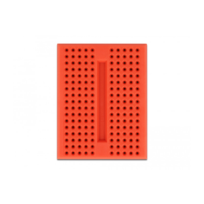 Delock Experimentier-Mini Steckbrett 170 Kontakte rot