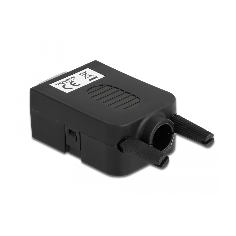 Delock VGA15 Stecker zu Terminalblock Adapter mit Gehäuse