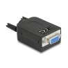 Delock VGA15 Buchse zu Terminalblock Adapter mit Gehäuse