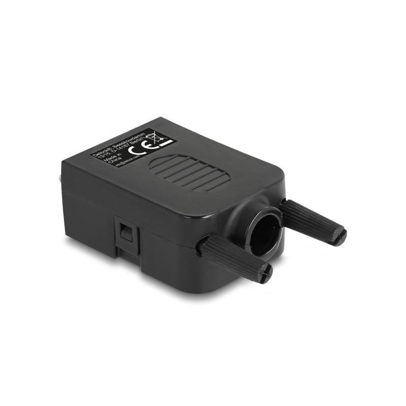 Delock VGA15 Buchse zu Terminalblock Adapter mit Gehäuse
