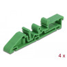 Delock Hutschienenclip für Platine 85 mm 4 Stück