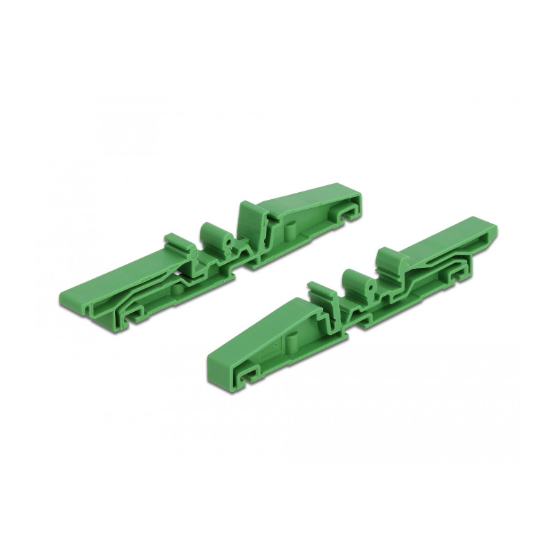 Delock Hutschienenclip für Platine 115 mm 4 Stück
