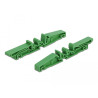 Delock Hutschienenclip für Platine 115 mm 4 Stück
