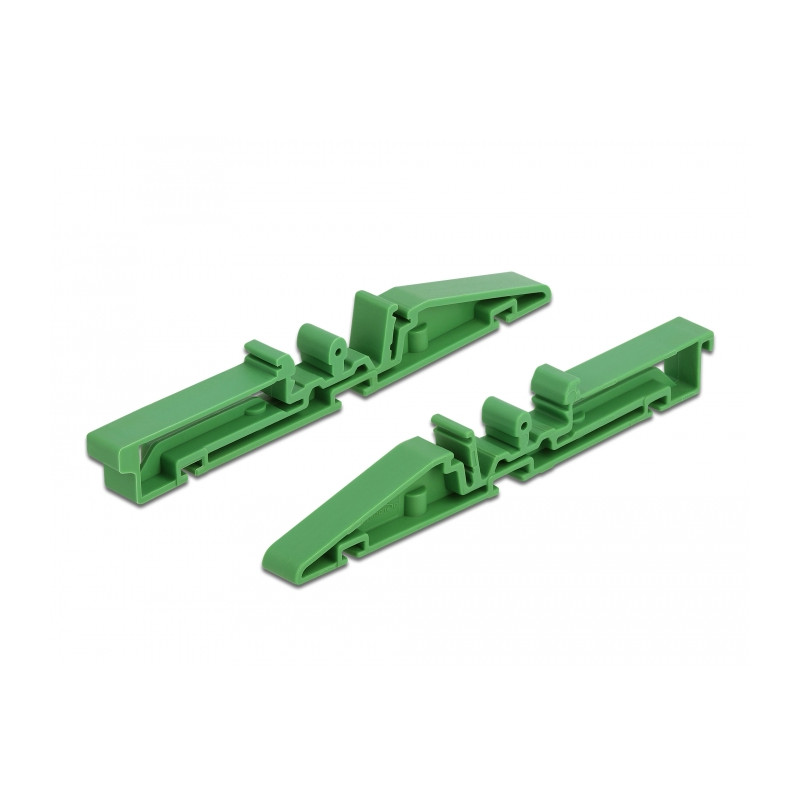 Delock Hutschienenclip für Platine 122 mm 4 Stück