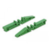 Delock Hutschienenclip für Platine 122 mm 4 Stück