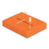 Delock Experimentier-Mini Steckbrett 170 Kontakte orange