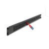 Delock 19″ Kabelmanagement Bürstenleiste 1 HE schwarz