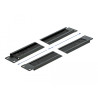 Delock 19″ Kabelmanagement Bürstenleiste 1 HE schwarz