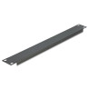 Delock 19″ Netzwerkschrank Blindabdeckung 1 HE schwarz