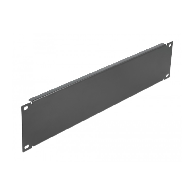 Delock 19″ Netzwerkschrank Blindabdeckung 2 HE schwarz