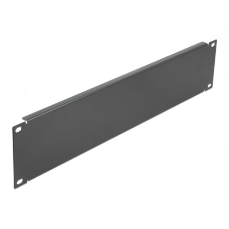 Delock 19″ Netzwerkschrank Blindabdeckung 2 HE schwarz