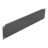 Delock 19″ Netzwerkschrank Blindabdeckung 2 HE schwarz