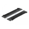 Delock Bürstenleiste universell 350 x 55 mm schwarz