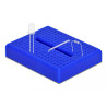 Delock Experimentier-Mini Steckbrett 170 Kontakte blau