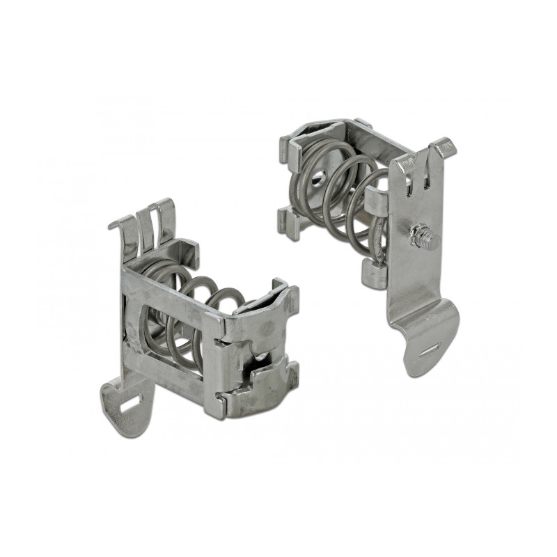 Delock Schirmklemme für Hutschiene - Kabeldurchmesser 4 - 13,5 mm