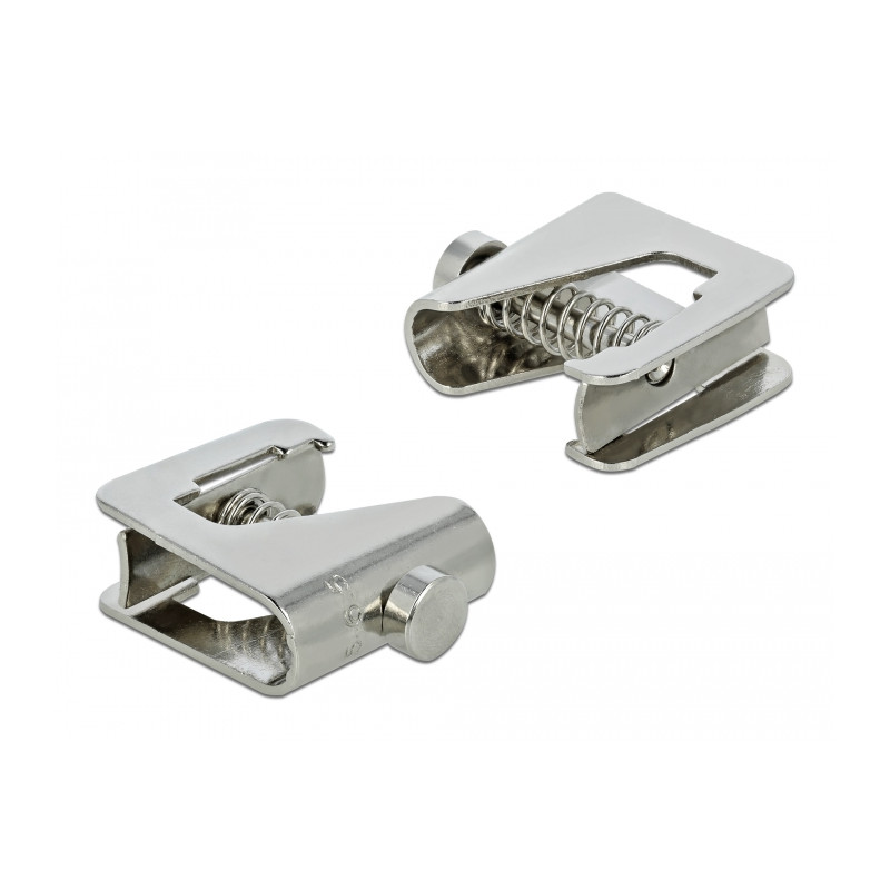 Delock Schirmklemme für Sammelschiene - Kabeldurchmesser 1 - 6 mm