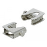 Delock Schirmklemme für Sammelschiene - Kabeldurchmesser 1 - 6 mm