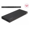 Delock HDMI Matrix Switch 4 x HDMI in zu 2 x HDMI out 4K 60 Hz mit Audio Extraktor